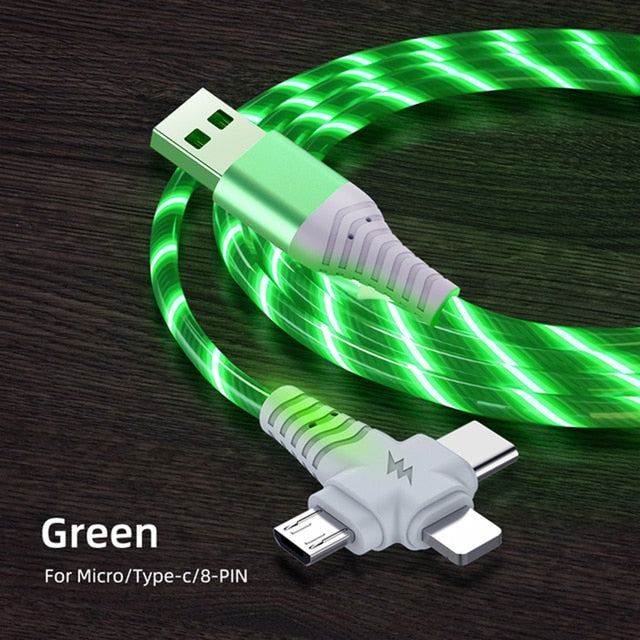  Glowing LED Light USB 3 IN 1