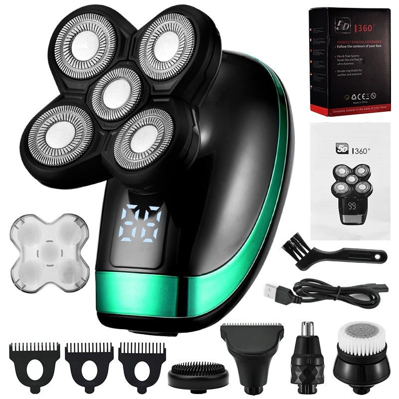 Rechargeable Bald Head Electric Shaver TIZMO UK